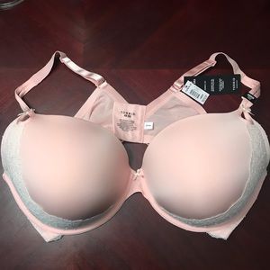 TORRID 48DD push up plunge bra